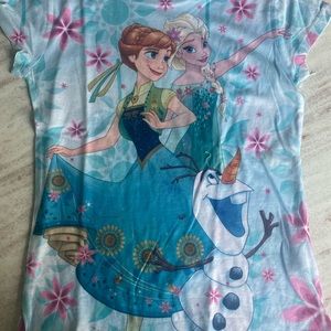 Disney Parks Frozen T-shirt girls size large
